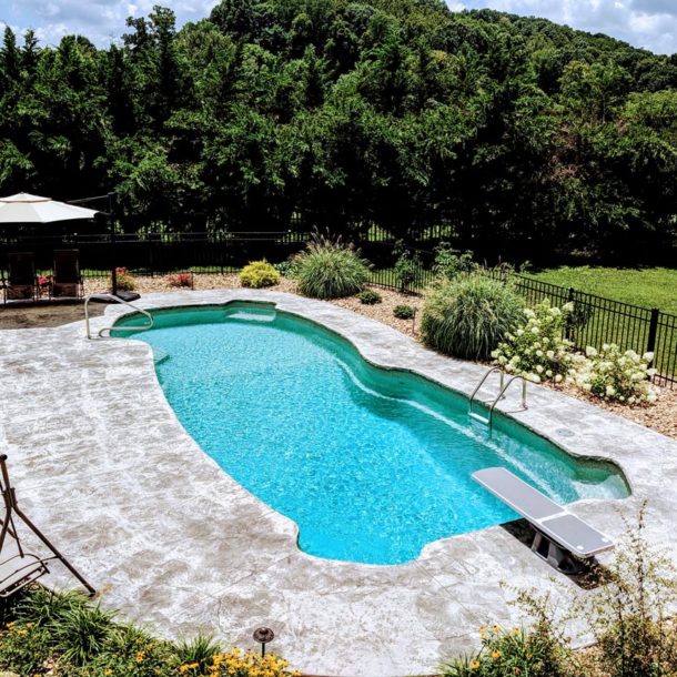in-ground pool McMinnville Oregon Rockport